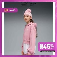ราคา PUMA Kids WARDROBE ESS Short Length Hoodie Youth สีชมพู 62989465 (126257013318)