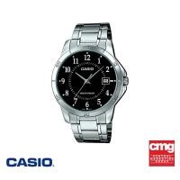 ราคา CASIO นาฬิกาข้อมือ CASIO รุ่น MTP V004D 1BUDF วัสดุสเตนเลสสตีล สีดำ (15594787031)