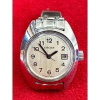 ราคา Citizen 17 Jewels ระบบไขลาน ตัวเรือนสแตนเลส นาฬิกาผู้หญิง มือสองของแท้ (19507526650)