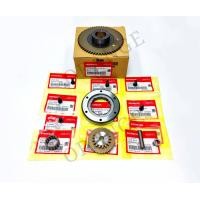 ราคา ชุดสตาร์ทมือ คลัทช์สตาร์ท เฟืองสตาร์ท วันเวย์แบบเตเปอร์ ชุดเซ็ตในห้องเครื่อง Honda เวฟ125i ไฟเลี้ยวบังลม เวฟ125ชุดเอส4 เวฟ125i ปลาวาฬ Msx 125 (24524660051)