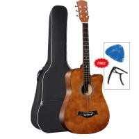 ราคา กีต้าร์ 38 นิ้ว กีต้าร์โปร่ง กีต้าร์โปร่ง มือใหม่ฝึกกีต้าร์ หลากสี ให้เลือก (25666311765)