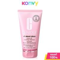 ราคา Clinique All About Clean Foaming 150ml คลีนิกข์ โฟมล้างหน้า Rinse Off Facial Soap ของแท้ 100 (13704081227)