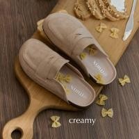 ราคา Minx รุ่น Wynn slipper รองเท้าสลิปเปอร์ หนังกลับ (24803557588)