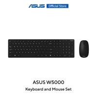 ราคา ASUS W5000 Wireless Keyboard and Mouse Set Wireless USB 2 4GHz ชุดคีย์บอร์ดและเมาส์ไร้สาย แป้นพิมพ์ EN TH (25922808656)