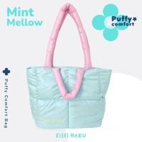 ราคา Puffy Comfort Bag นุ่มนิ่ม กระเป๋าถือได้ 2 แบบ ใส่ Notebook ได้ สีพลาสเทล (26221374349)