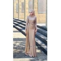 ราคา ชุด พร้อมผ้าคลุม ชุดอิสลามชุดเดรสใส่ออกงานสวยๆ ชุดเดรสมุสลิม รุ่นเฮเลนมุก ชุดใส่ออกงานทรงหางปลาเข้ารูป เดรสหรูๆ เดรสสวยใส่ไม่ซ้ำใคร (21491635531)