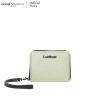 ราคา Louis Montini Louis Montini Emily กระเป๋าซิปรอบใบสั้น กระเป๋าสตางค์ผู้หญิงหนังแท้ WL58 (23693989974)
