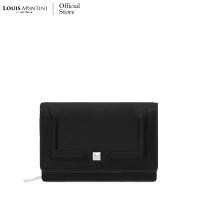 ราคา Louis Montini The Peach กระเป๋าสตางค์ผู้หญิง กระเป๋าสตางค์ค์ใบสั้น Womens wallet WL26 (4781218523)