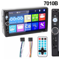 ราคา 2Din 7 เครื่องเสียงรถยนต์ SD USB Bluetooth อัตโนมัติวิทยุ 7 นิ้ว 2 din HD หน้าจอสัมผัสสเตอริโอ FM เสียงเครื่องเล่น MP5 (25423703533)