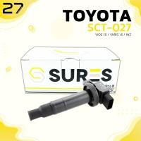 ราคา คอล์ยจุดระเบิด TOYOTA VIOS G1 1 5 03 06 VIOS G2 07 12 YARIS 1 5 06 12 เครื่อง 1NZ 1NZFE ตรงรุ่น100 SCT 027 SURES MADE IN JAPAN คอยล์หัวเทียน โตโยต้า วีออส ยาริส 90919 02240 (3734246361)