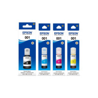 ราคา Orihinal Epson 001 Ink001 ink Bottle Epson L6290 L6260 L6160 L14150 L6290 L6270 L4260 Wi Fi Duplex All in One Ink Tank Printer Ultra High Capacity Epson C13T03Y100 Y200 Y300 Y400 Black Toner (24979536