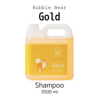 ราคา Bubble Bear Shampoo Gold แชมพูสัตว์เลี้ยงสูตรอ่อนโยน 500ml 3500ml (25466453159)