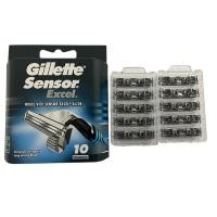 ราคา ใบมีดโกน Gillette Sensor Excel 10 ชิ้น แพ็ค 2 (25340398722)
