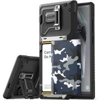 ราคา เคสศัพท์ VRS DESIGN Damda Glide DuoGuard สำหรับ Samsung Galaxy S24 Ultra 2024 เคสพรีเมียมแข็งแรงป้องกันเลนส์กล้องเต็มรูปแบบพร้อมช่องใส่บัตร สีดำลิเบอร์ตี้ (25336958149)