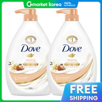 ราคา Dove ครีมอาบน้ำ เชียร์บัตเตอร์ 1 ลิตร 2 ชิ้น (25603699177)