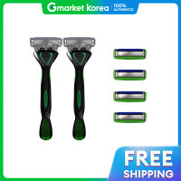 ราคา Dorco ชุดมีดโกน Dorco Pace 6 มีดโกนด้ามจับ 2 ชิ้น ใบมีดเปลี่ยนเพิ่มเติม 4 ใบ รวมใบมีดที่ติดตั้งมาแล้วในด้ามมีด (25415676391)