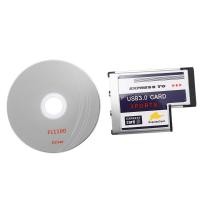 ราคา 3 Port USB 3 0 Express Card 54mm PCMCIA Express Card for Laptop NEW (25949311407)