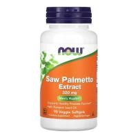 ราคา NOW Foods Saw Palmetto Extract Mens Health 320 mg 90 Veggie Softgels (20799864805)