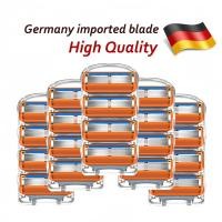 ราคา Gillette Fusion 5 Proglide Proshield 5 ชั้นความปลอดภัยการโกนหนวดแทนใบมีดโกนคู่มือมีดโกนตรงใบหน้าสำหรับผู้ชาย (25636798946)