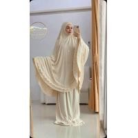 ราคา ชุดละหมาด ผ้าละหมาด ตะละกง TELEKUNG LAILA อัดพลีท แต่งลูกไม้เนื้อผ้า Viscose (24790519010)