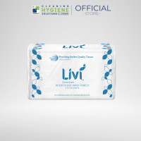 ราคา กระดาษเช็ดมือ Livi L Fold หนา 2 ชั้น 250 แผ่น (16379071013)