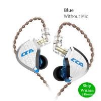 ราคา CCA C12 5BA 1DD Hybrid Metal Headset HIFI Bass Earbuds In Ear Monitor Headphones Noise Cancelling Earphones C10 C16 ZSX A10 (1085382880)