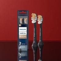 ราคา Official Authentic Replacement Toothbrush Heads 4 Brush Heads Black White Philips Sonicare Genuine A3 Premium All in One (25430232841)