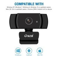 ราคา แท้100 OKER WEBCAM Full HD 1080P A229 Auto Focus กล้องเว็บแคม ออโต้โฟกัส ภาพชัดๆสวยๆ แถมขาตั้ง CC 229 (19246113423)