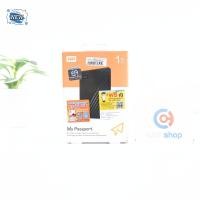 ราคา PORTABLE HDD ฮาร์ดดิสก์พกพา WD MY PASSPORT 1TB WDBYVG0010BBK BLACK ของใหม่ P17200 (126472324584)