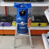 ราคา ถังปิคนิคยี่ห้อ เวิลด์แก๊ส 4 กก ไม่รวมน้ำแก๊ส พร้อมหัวเตา โครงปิคนิค 2 in 1 บังลมในตัว และขาตั้งถัง สามารถนำไปเติมแก๊สเองได้ (9029084821)