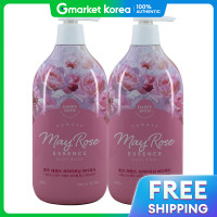 ราคา HAPPY BATH โฟมอาบน้ำ เอสเซนส์กุหลาบ ช่วยกระจ่างใส 900 กรัม แพ็ค 2 ขวด (25183067699)