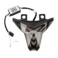 ราคา ไฟท้าย LED ควบคุมผ่านแอพพลิเคชั่น พร้อมไฟเลี้ยวและเอฟเฟกต์แสง RGB สำหรับ Kawasaki Ninja 400 250 ZX4R 4RR ZX6R Z1000 รุ่นปรับแต่ง (26213807808)