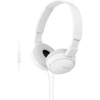 ราคา Sony หูฟังแบบครอบหูแบบมีสาย MDR ZX110APหูฟังสเตอริโอพร้อมไมโครโฟน ZX Series น้ำหนักเบา (13545214849)
