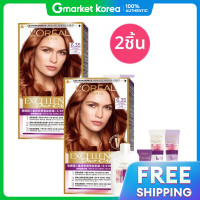 ราคา LOréal Paris ครีมเปลี่ยนสีผม Excellence Duo Cream เฉด 6 35 สีน้ำตาลอ่อนประกายทองแดง x 2 กล่อง (25183085800)
