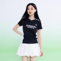 ราคา kawasaki เสื้อยืดสไตล์เรโทร ซับเหงื่อแห้งไว (26233863551)