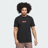 ราคา adidas บาสเกตบอล เสื้อยืดพิมพ์ลาย adidas Hoops ผู้ชาย สีดำ JX1781 (24388009254)