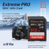 ราคา SanDisk SD Card Extreme Pro SDXC Speed R 200MBs 32GB 64GB 128GB เมมโมรี่การ์ด กล้อง DSLR (26314932274)