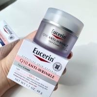 ราคา Eucerin Q10 Anti Wrinkle SET Day Cream 48g Night Cream 48g ยูเซอรีน คิวเท็น แอนตี้ ริงเคิล เซ็ทครีม ครีมกลางวัน ครีมกลางคืน (24678253923)