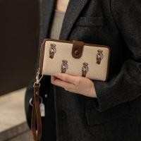 ราคา BAORUIFU กระเป๋าสตางค์หลายช่องลายหมี (26005354756)