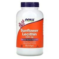 ราคา NOW Foods Sunflower Lecithin 1200 mg 200 Softgels เลซิตินจากดอกทานตะวัน (126226510802)