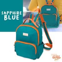 ราคา Clearance sale Louis Montini GRL PVR กระเป๋าสะพายหลัง ผ้าไนล่อน Womens Backpack BBP09 (9967419701)