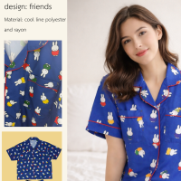 ราคา Kiss Me Doll ชุดนอน Miffy ลิขสิทธิ์แท้ ผ้าเย็นโพลีเอสเตอร์ ผสมเรย่อน เนื้อผ้านุ่ม เย็นสบาย (126239136194)