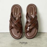 ราคา WILSON รองเท้ารัดส้นหนังแท้ By Himmshoes รองเท้าสาน รองเท้าแตะชาย2024 รองเท้าแตะหนังแท้ รองเท้าแตะชาย รองเท้าแตะหนังสำหรับผู้ชาย รองเท้าแตะ (20559833826)