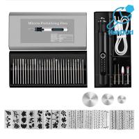 ราคา Electric Grinder Engraving Pen Cordless Rotary Engraver Pen for Metal Wood Glass Crafts And Plastic USB Rechargeable Engraving Machine Kit Etcher Tool (24597532640)
