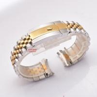 ราคา สายนาฬิกาชายหนา 36 41mm แบบยูนิเซ็กซ์ สายนาฬิกาโรลเลอร์สแตนเลสแท้ สายโซ่สแตนเลสแท้แบบเดิม สายนาฬิกา Rolex Day Date 126334 (24568484023)