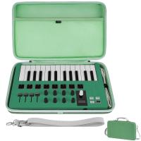 ราคา เคสมือจับควบคุมคีย์บอร์ด MIDI USB Geekria สำหรับ Arturia MiniLab 3 Minilab MkII 25 Slim Key เปลือกแข็งกระเป๋าถือเดินทาง สีเขียวมินต์ (24484891348)