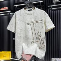 ราคา FGD เสื้อยืดแขนสั้นหรูหราปักลายและแต่งแบบเก่าๆ (26182356602)