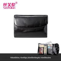ราคา กระเป๋าสตางค์พับเล็กหนังแท้ 3 พับ (25875951662)