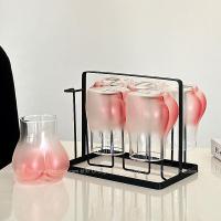 ราคา ชุดแก้วน้ำเย็นๆ 4 ชิ้น สำหรับรับแขกในห้องนั่งเล่น แก้วน้ำดื่มสีชมพูหวานๆ แก้วน้ำผลไม้ แก้วน้ำดื่มที่ทนต่อความร้อนสูง (25250206749)