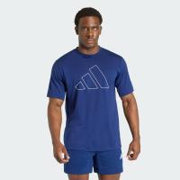 ราคา adidas Gym Training เสื้อยืดโลโก้ WORKOUT ESSENTIALS FEELREADY ผู้ชาย สีน้ำเงิน KE0422 (26291963451)